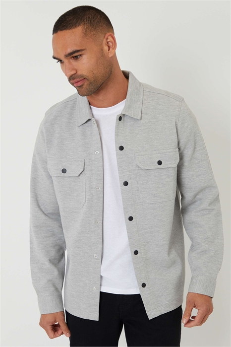 Рубашка-пике из смесовой ткани с хлопком на кнопках артикул 155478501