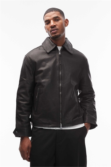 кожаная куртка в стиле гаррисон артикул 152940693