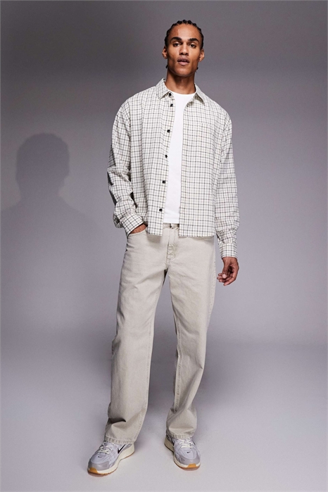 джинсы свободного кроя артикул 155215933