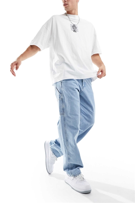 Джинсы Eddie свободного кроя в стиле «карпентер» артикул 133557366