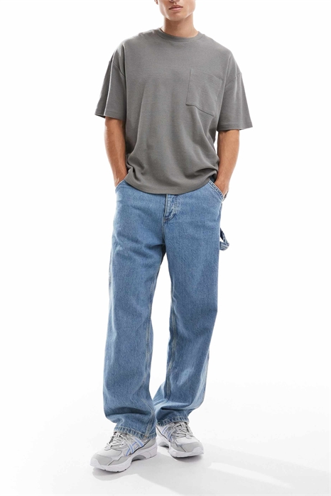 Джинсы-багги Alex синего цвета артикул 148489067