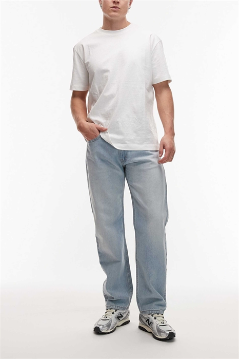 555 — джинсы прямого кроя в стиле кэжуал артикул 150084339