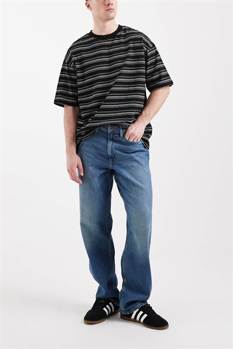 Джинсы Asher с широкими брючинами артикул 154272321