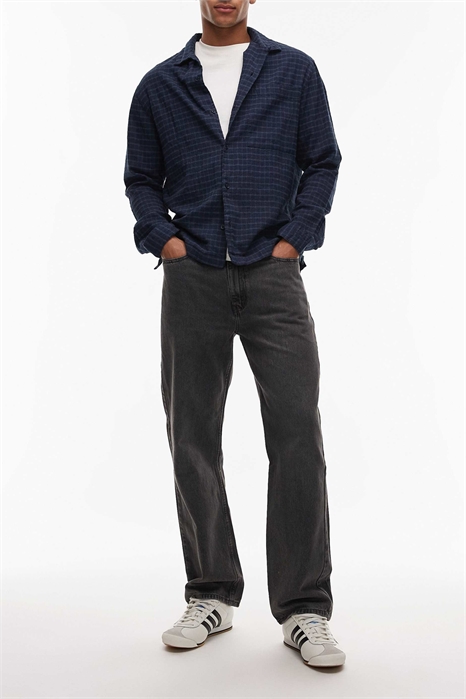 565 '97 свободные прямые джинсы средне-серого цвета артикул 134311881