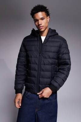 Утепленная куртка с капюшоном Odenis артикул 148408367