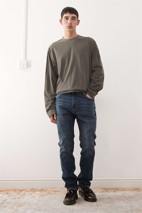 Джинсы Orion, прямой крой, средне-синий оттенок артикул 154338650