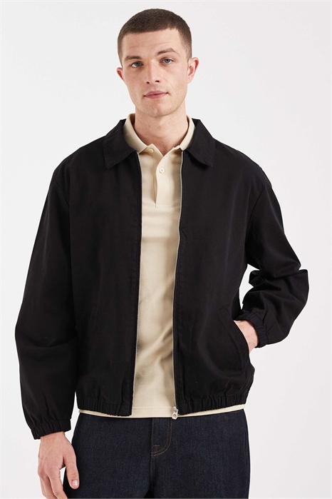 Хлопковая куртка-харрингтон артикул 153115176