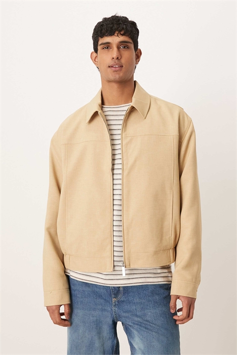 Стильная куртка-харрингтон артикул 152625115