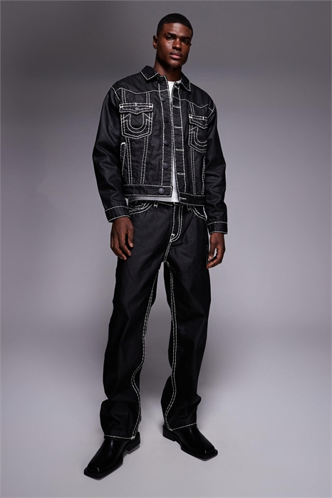 Джинсы Bobby с широкими штанинами и карманами с клапанами co-ord артикул 154585959