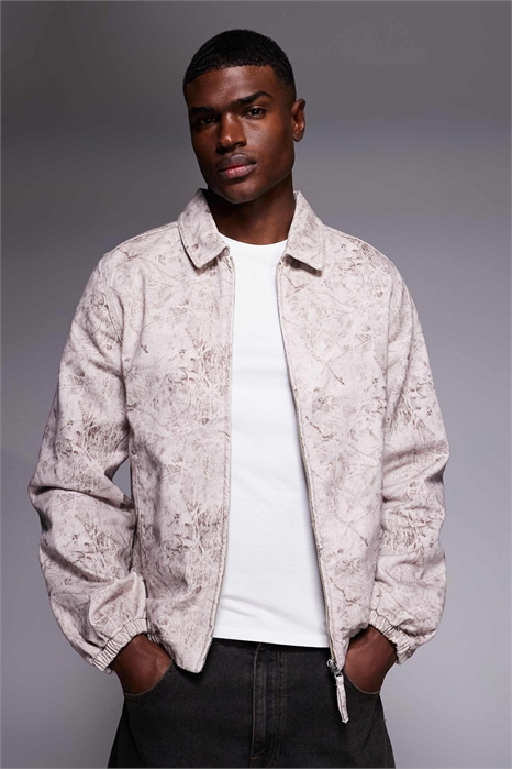 Обычный бомбер с принтом по всей поверхности CO артикул 153688433