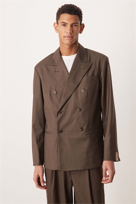 Двубортный пиджак co-ord артикул 152829982