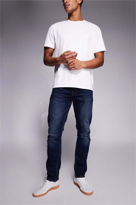 515 узкие джинсы темного цвета артикул 142116338