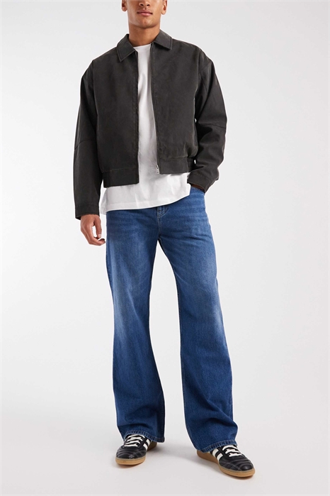 Джинсы-кльош свободного кроя от Robbie артикул 151338388