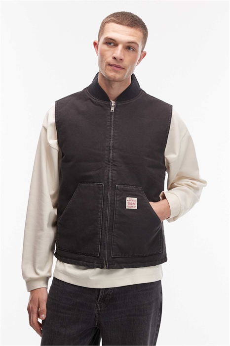 Рабочий жилет Sansome из прорезиненной парусины с утеплителем артикул 149834130