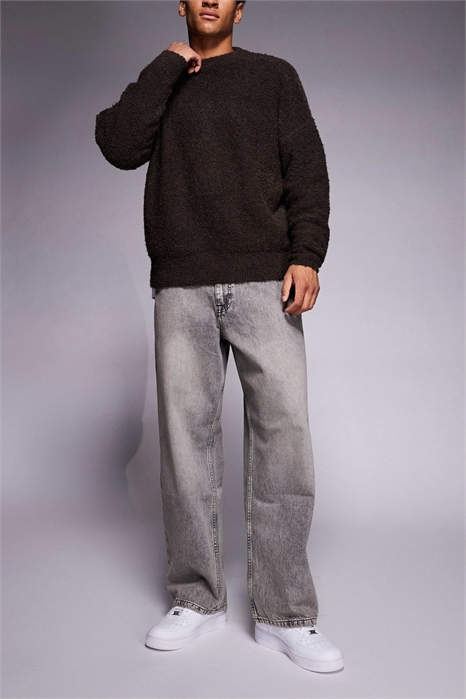 Джинсы-багги артикул 153529268