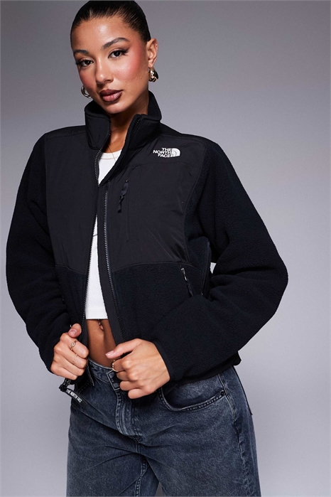 Ретро-куртка Denali из плотного поларфлиса черного цвета артикул 135624107