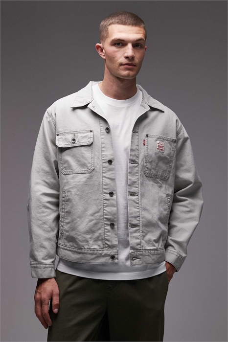 Капсульная коллекция рабочей одежды: джинсовая куртка-тракер «Sunrise» артикул 142116381