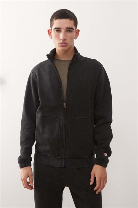 Спортивный костюм с полной застежкой-молнией, черный артикул 147663706