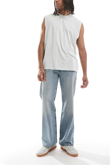 Джинсы-клёш свободного кроя 567 артикул 142116341