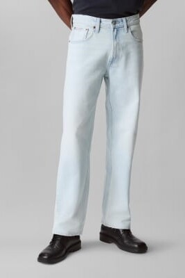 Прямые джинсы в стиле 90-х артикул 143374720