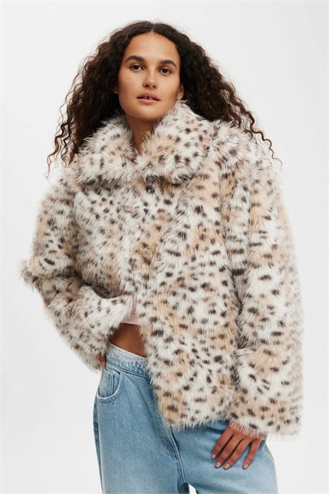 Куртка Мими из искусственного меха артикул 138602987