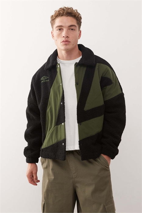 Куртка-коуч из флиса артикул 148610060