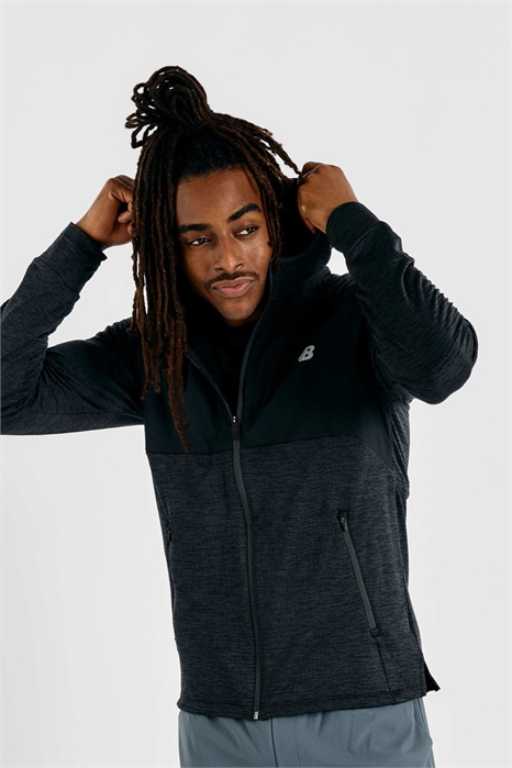 Термофутболка с капюшоном и полной застежкой-молнией артикул 154815730