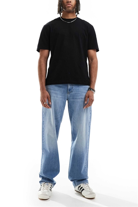 Джейми — прямые джинсы свободного кроя артикул 143500697