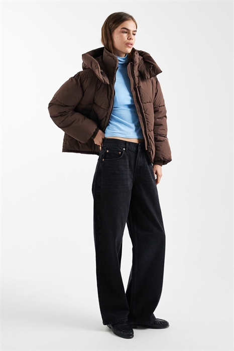 Пуховик с капюшоном артикул 151186891