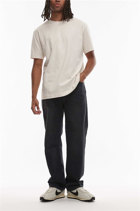 565 — джинсы свободного кроя прямого покроя артикул 142088926