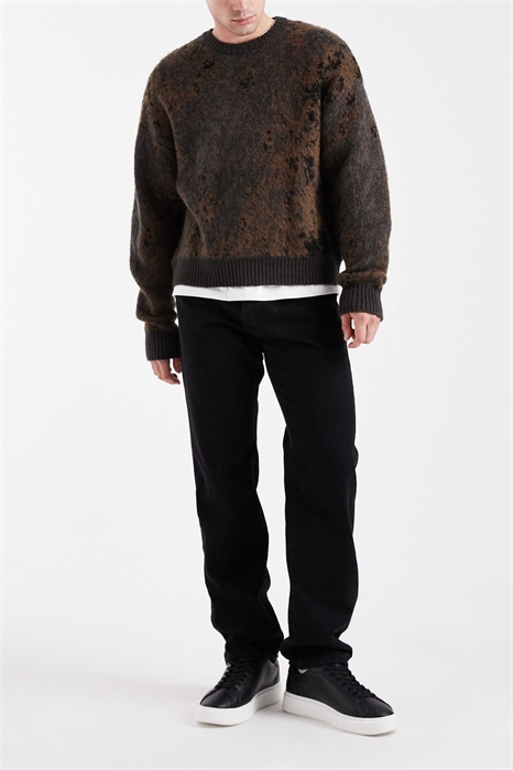 Джинсы с прямым кроем артикул 134841166