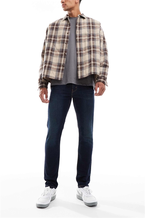 Джинсы-сlim с зауженным кроем артикул 142088971