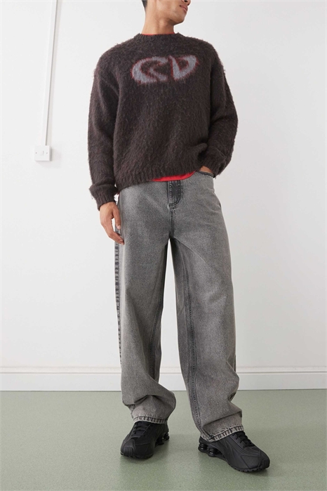 Джинсы X001 с заниженной посадкой артикул 148410111