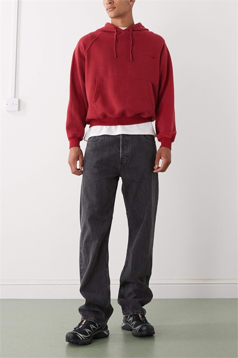 Джинсы свободного кроя с прямыми брючинами артикул 149293310