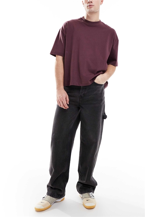 X011 — джинсы-карпентер свободного кроя со средней посадкой артикул 148409925