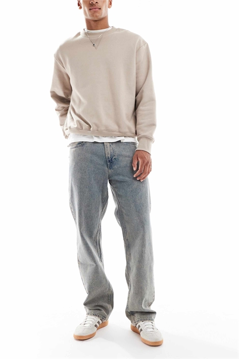 Прямые джинсы в стиле 90-х артикул 143374725