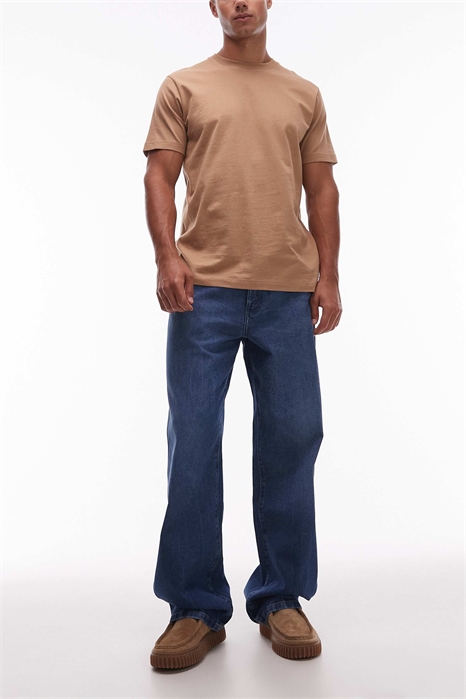 Джинсы свободного прямого кроя артикул 149100223