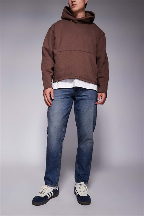 Джинсы зауженного кроя артикул 142119967