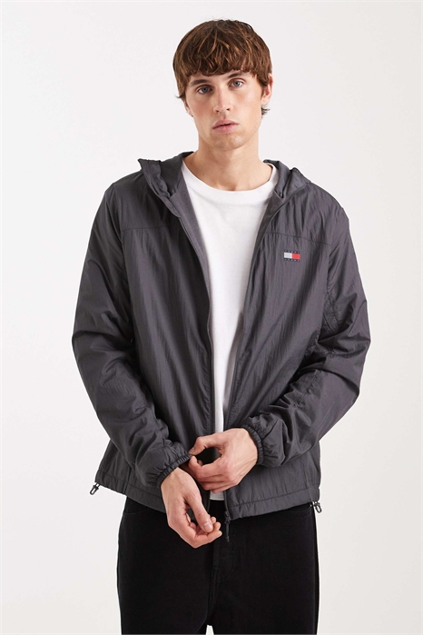 Водоотталкивающая куртка с капюшоном и флисовой подкладкой Chicago, темно-серая артикул 151338352