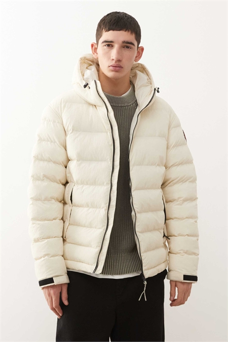 Пуховик Terez бежевого цвета артикул 150343448