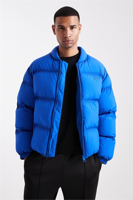 Пуховик Braden свободного кроя с крупными стегаными блоками артикул 148444520