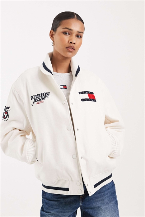 Куртка в стиле «варсити» свободного кроя артикул 154159516