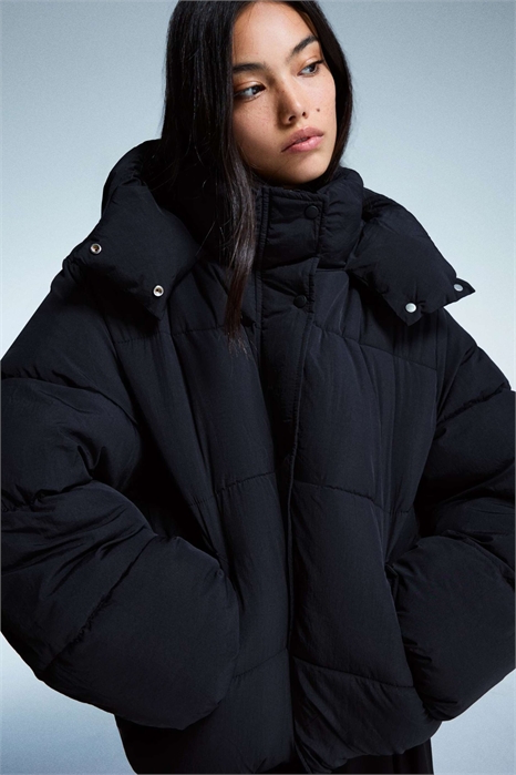 Пуховик с капюшоном артикул 151427329