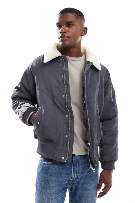 Куртка-бомбер с воротником «Борг» MA1 артикул 150151179