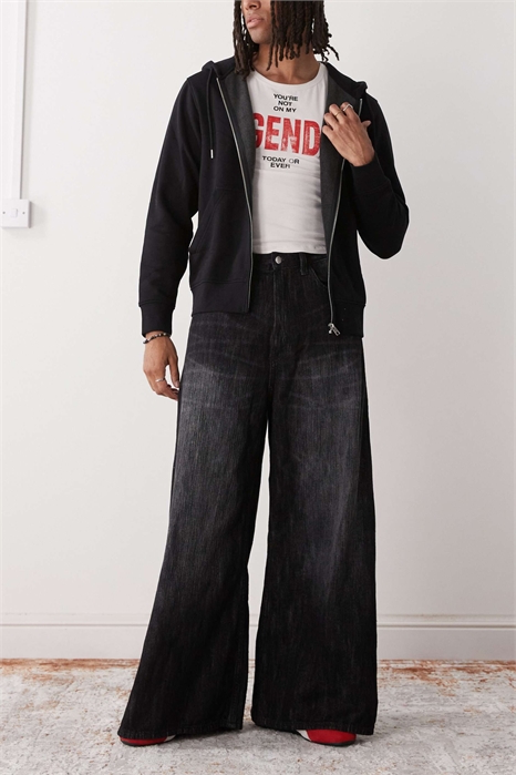 Джинсы-скэйтеры Rad с очень широкими брючинами артикул 150498351