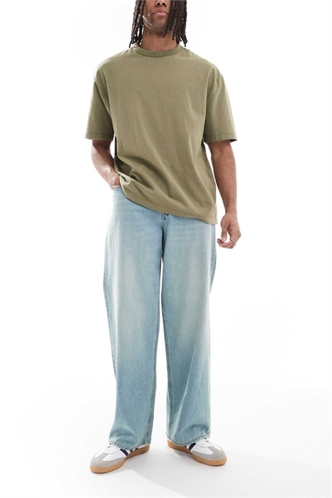 Джинсы Dave с широкой посадкой артикул 146835258