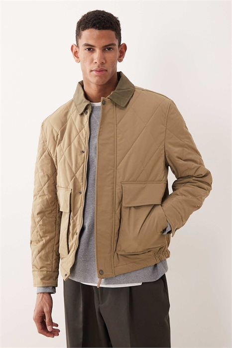 Бомбер с утеплителем артикул 151558380