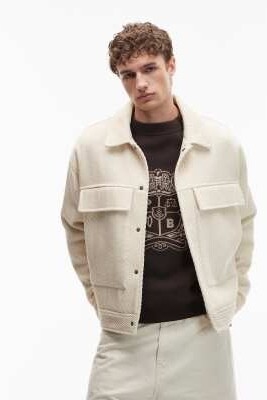 Куртка Харрингтон под шерсть артикул 148381689