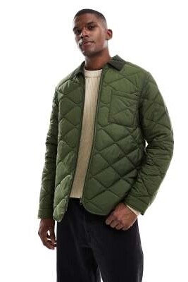 Стеганая куртка с воротником-хомутом артикул 150151177