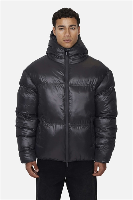 Пуховик с капюшоном артикул 151112123